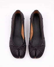 Mayu Tabi Ballet Pump in Black