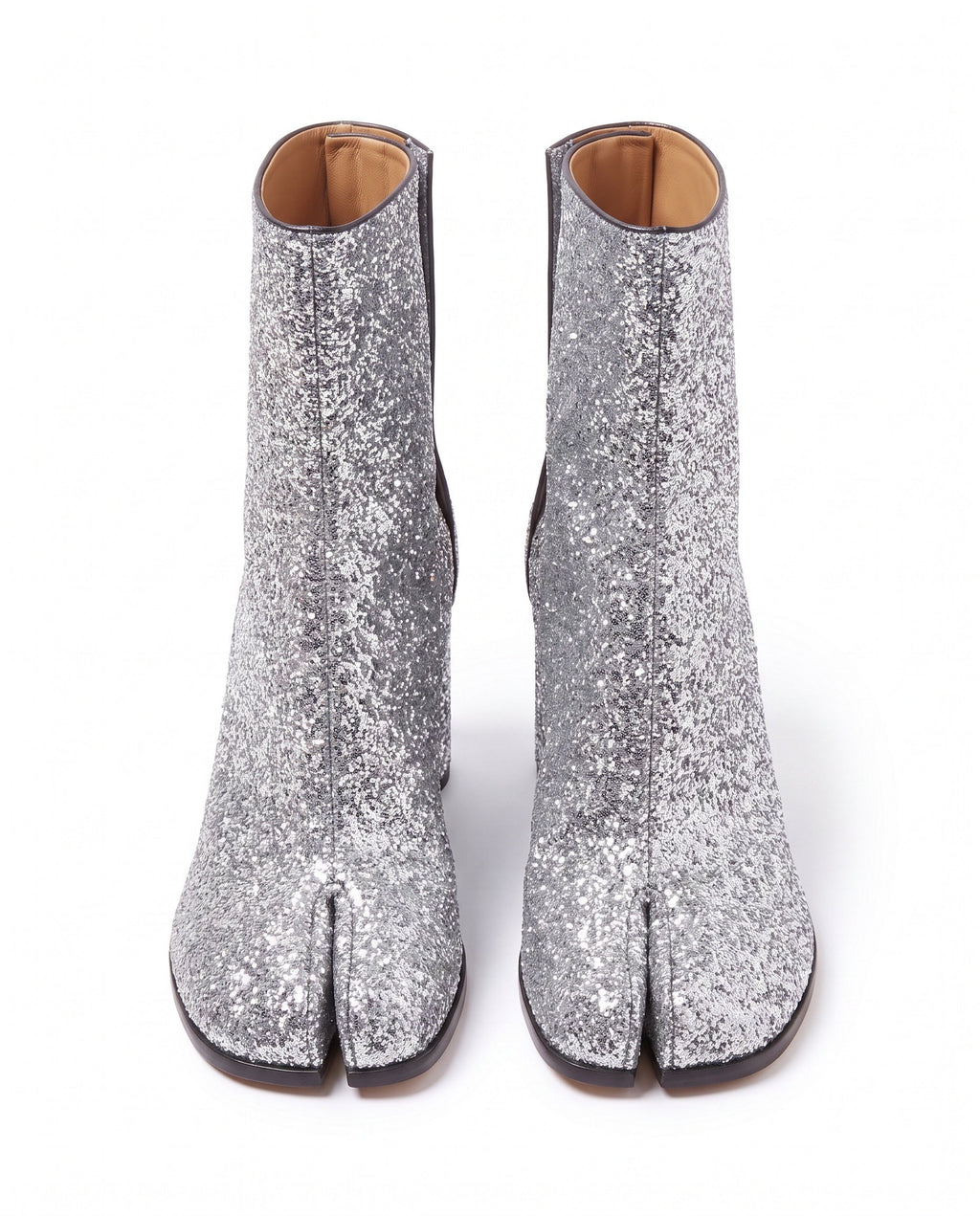 Ginza Tabi Ankle Boot in Glitter