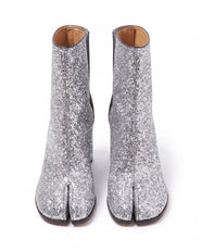 Ginza Tabi Ankle Boot in Glitter