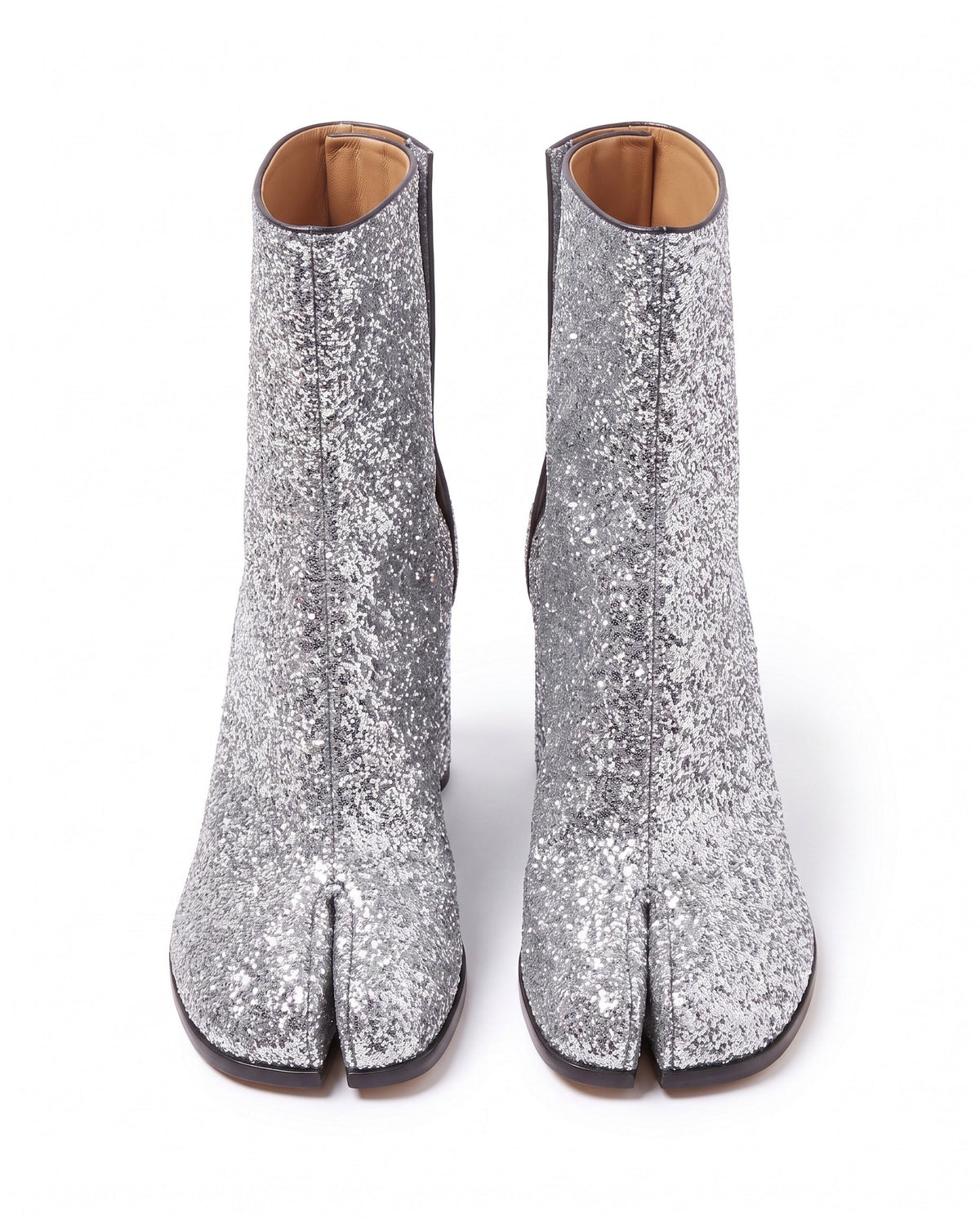 Ginza Tabi Ankle Boot in Glitter