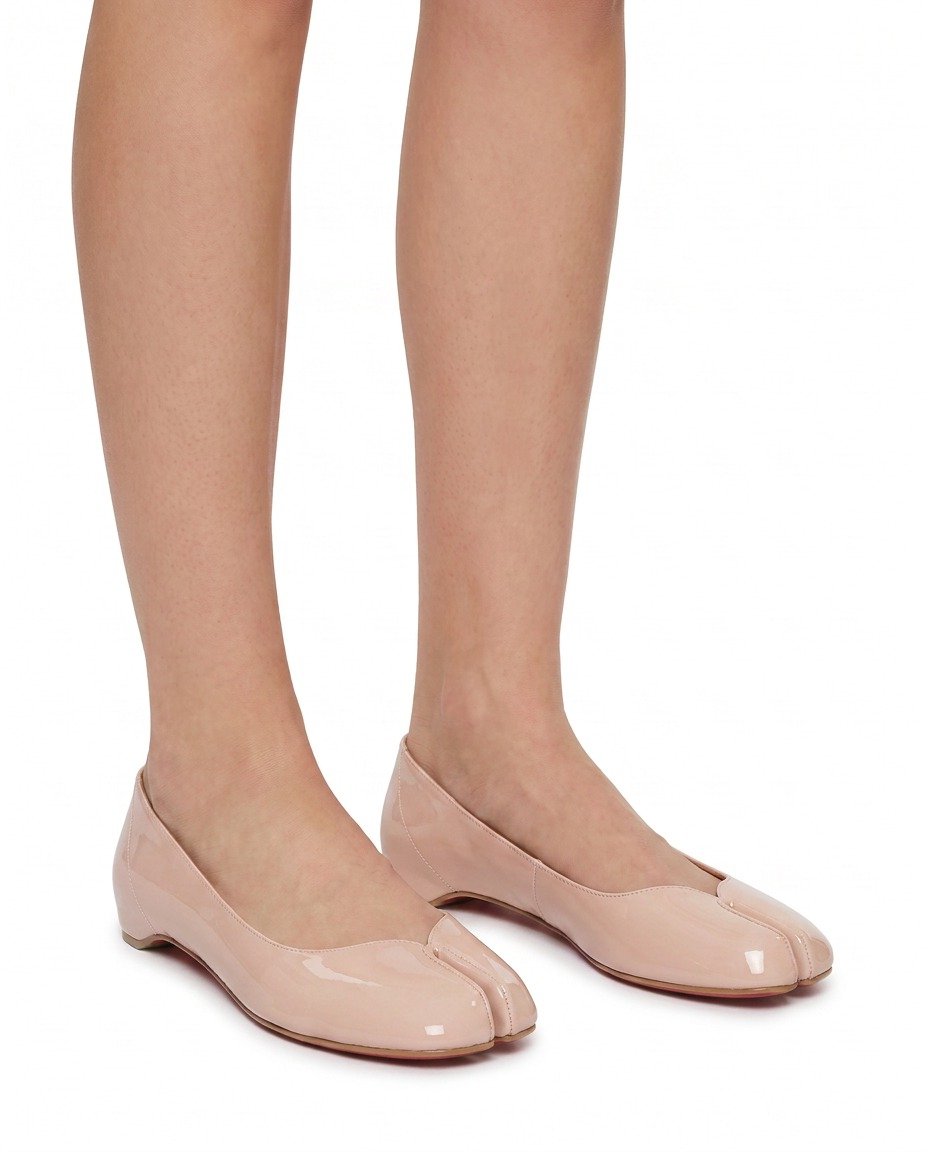 Maiko Tabi Ballet Flat in Nude