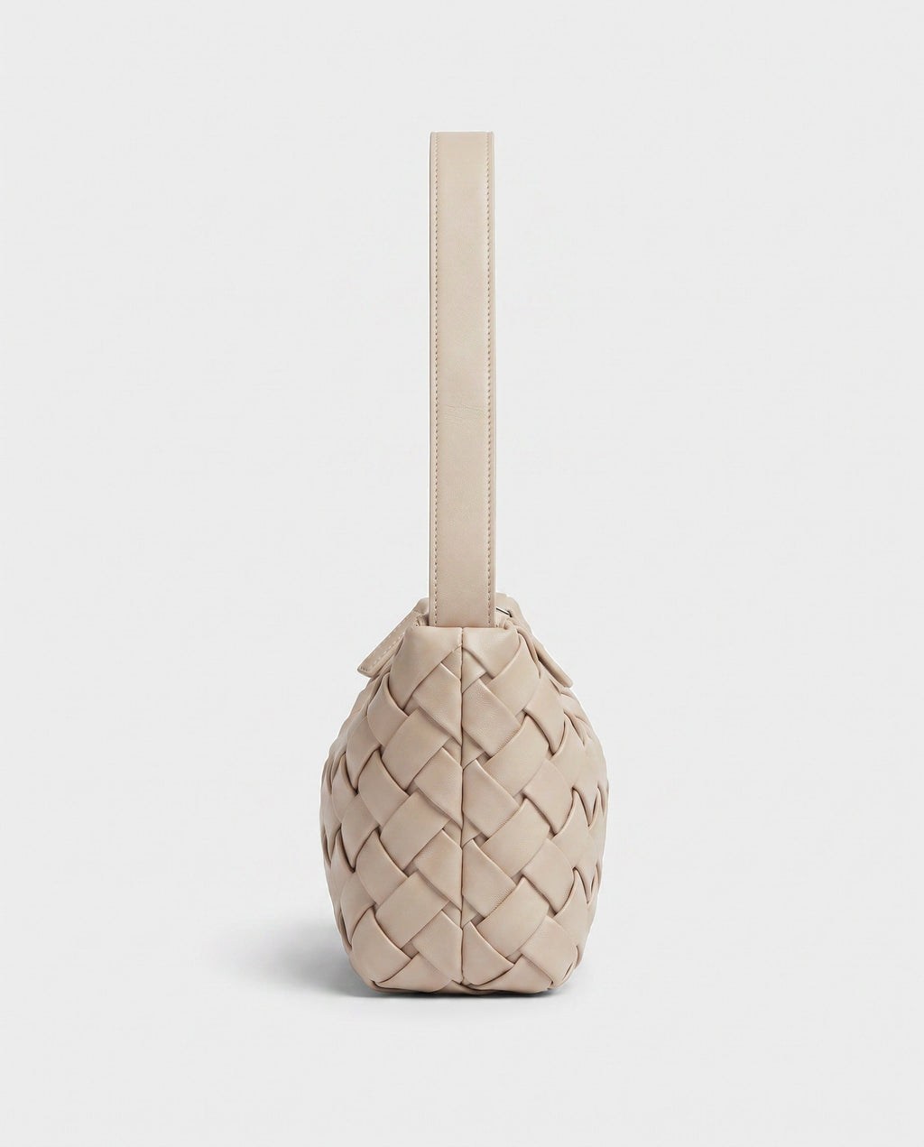 Umi Woven Slouch Hobo in Cream