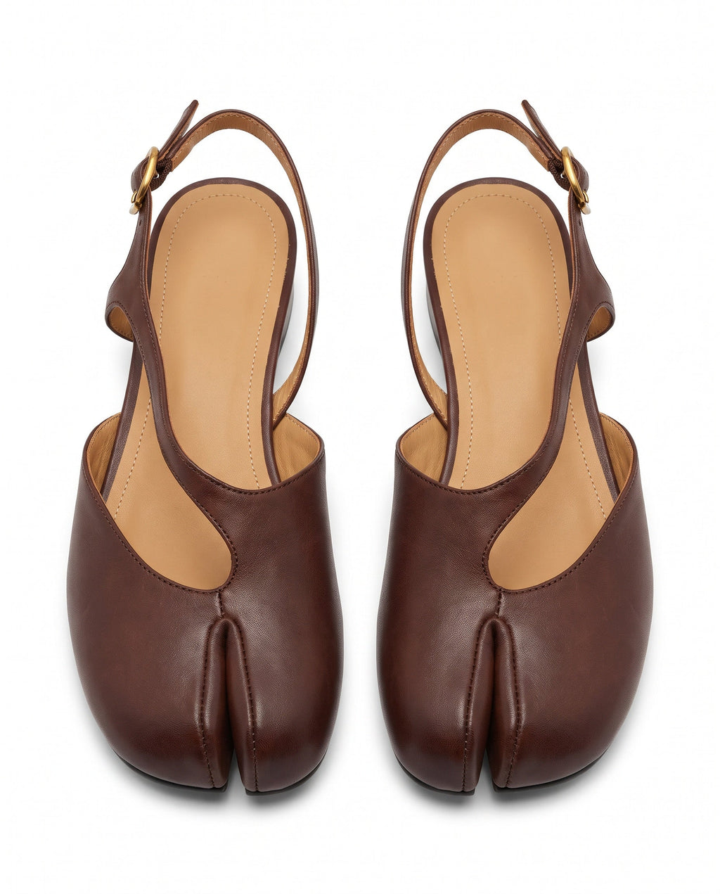 Hotaru Tabi Slingback in Brown