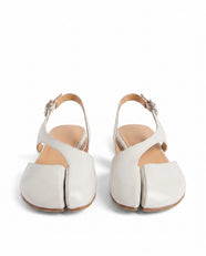 Hotaru Tabi Slingback in White