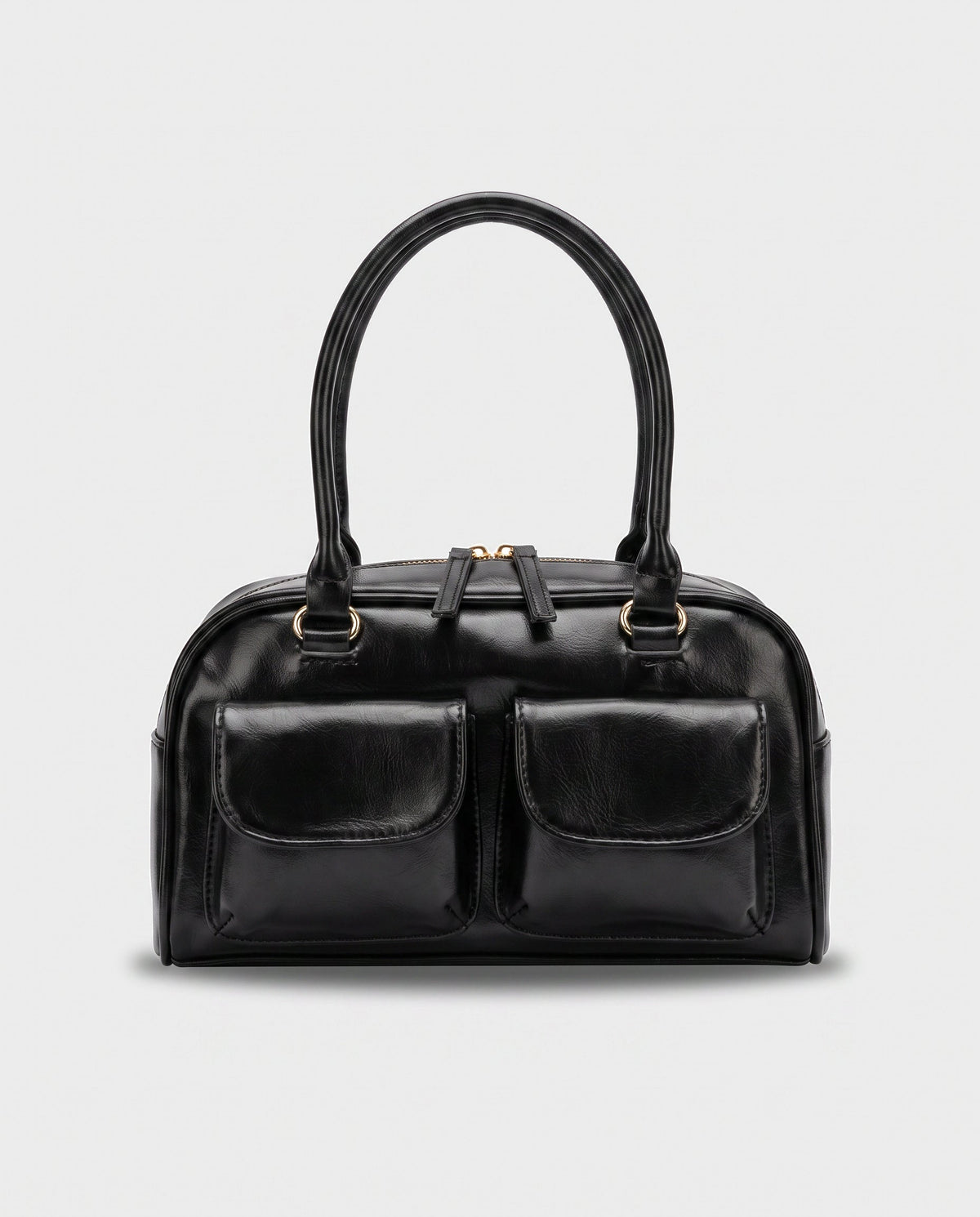 Nanami Bowler Bag in Black