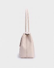 Riko Flap Shoulder Bag in Cream