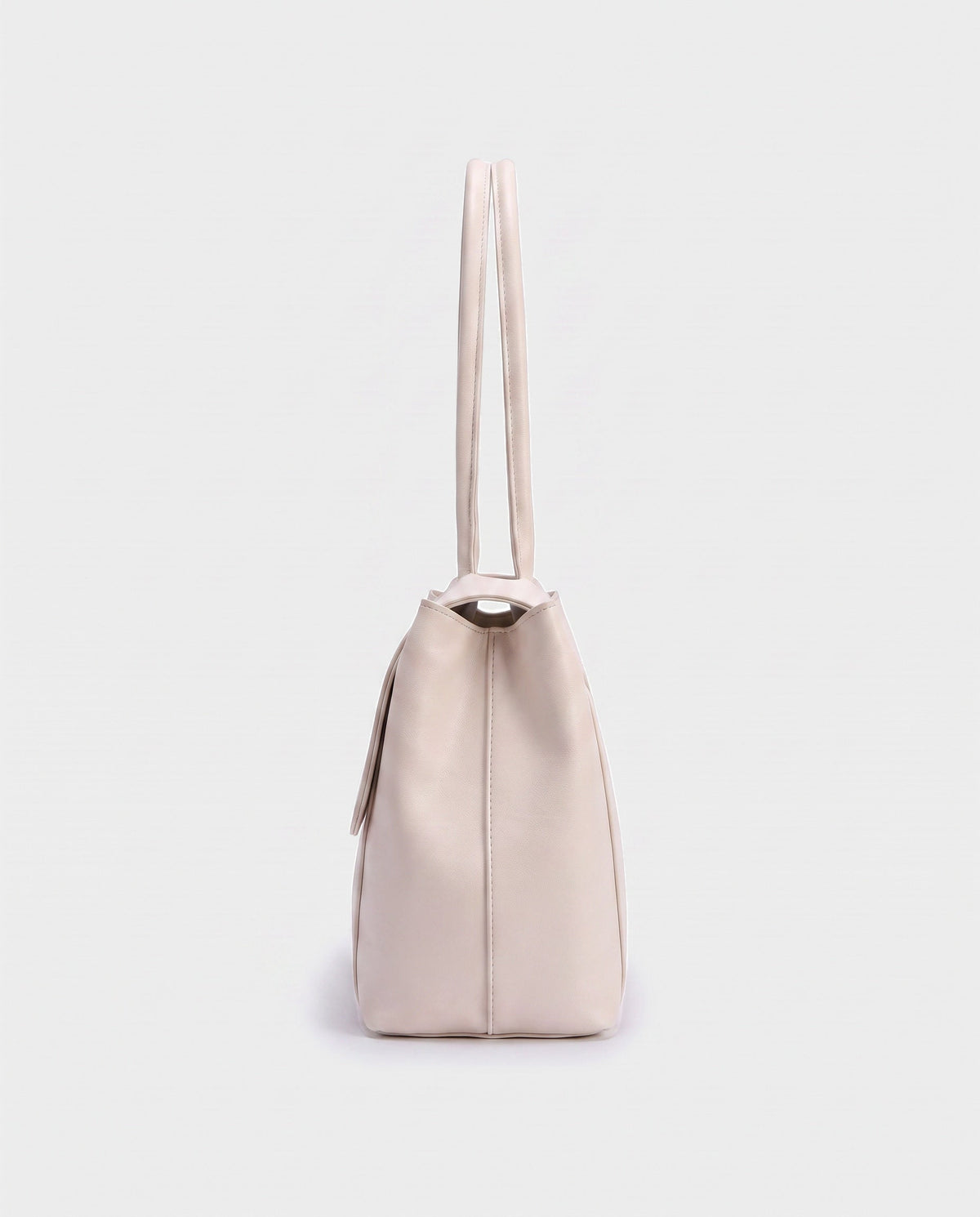 Riko Flap Shoulder Bag in Cream