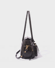 Konomi Cargo Shoulder Bag in Black