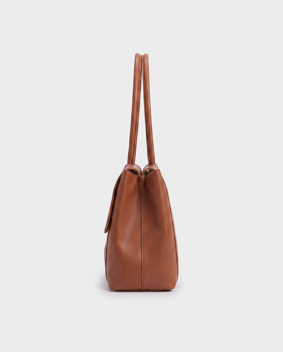 Riko Flap Shoulder Bag in Cognac