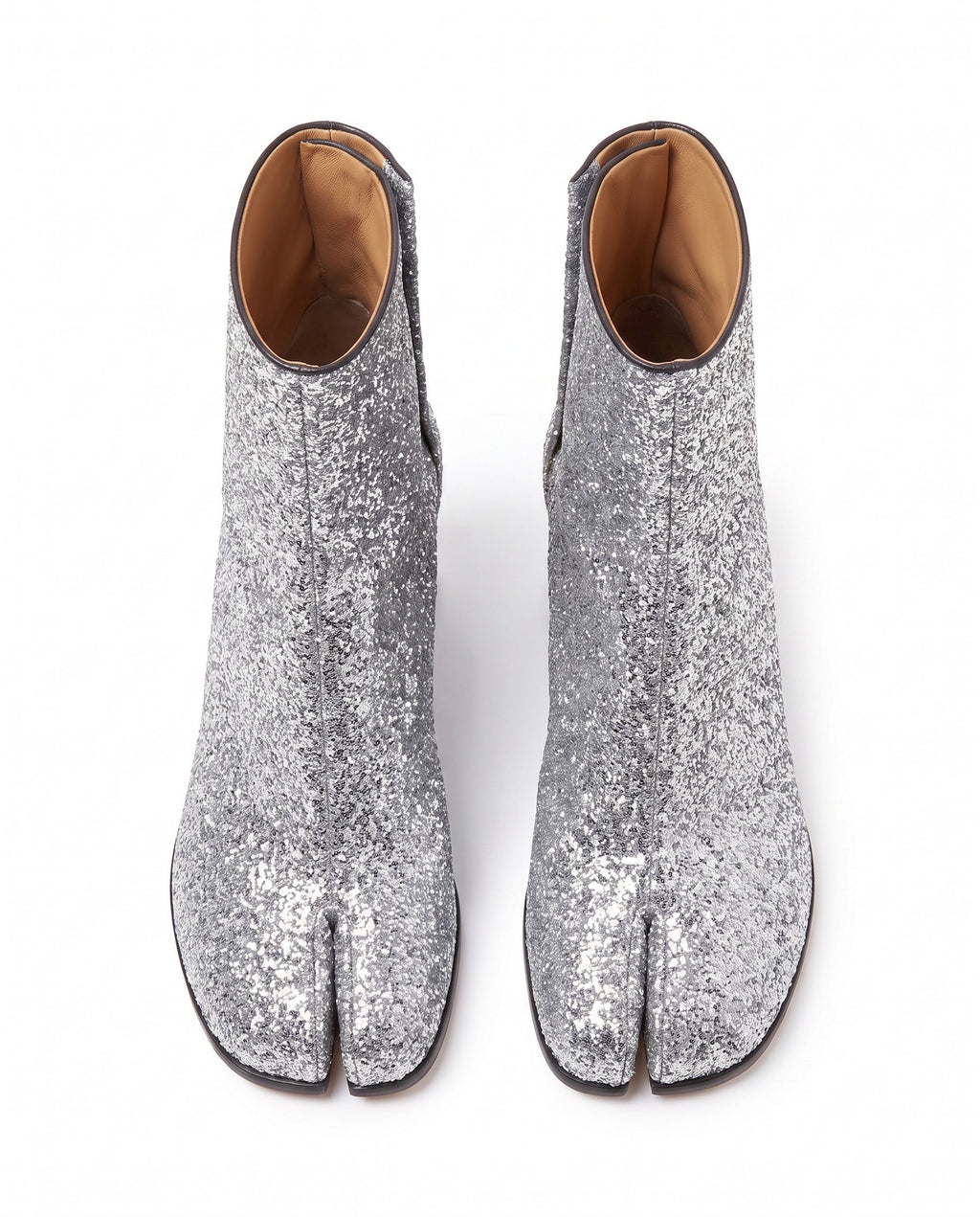 Ginza Tabi Ankle Boot in Glitter