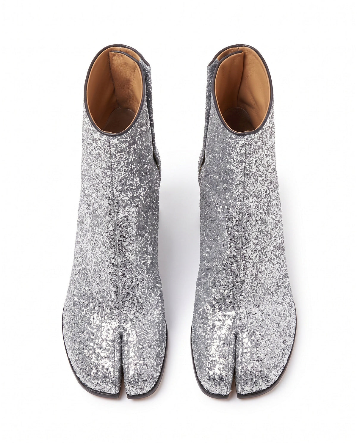 Ginza Tabi Ankle Boot in Glitter