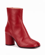 Ginza Tabi Ankle Boot in Red