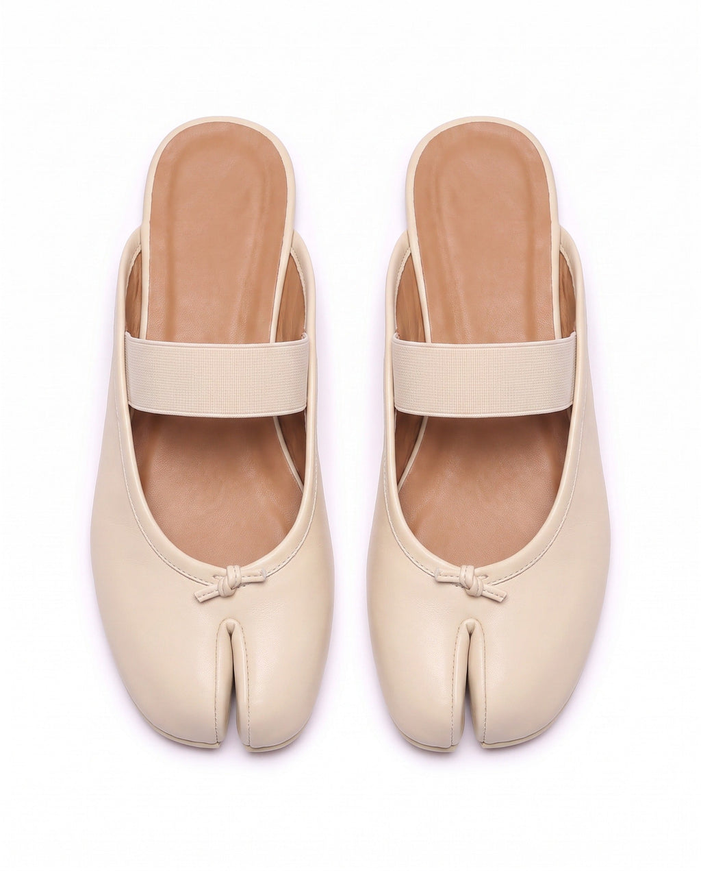 Momo Tabi Ballet Mary Jane in Cream