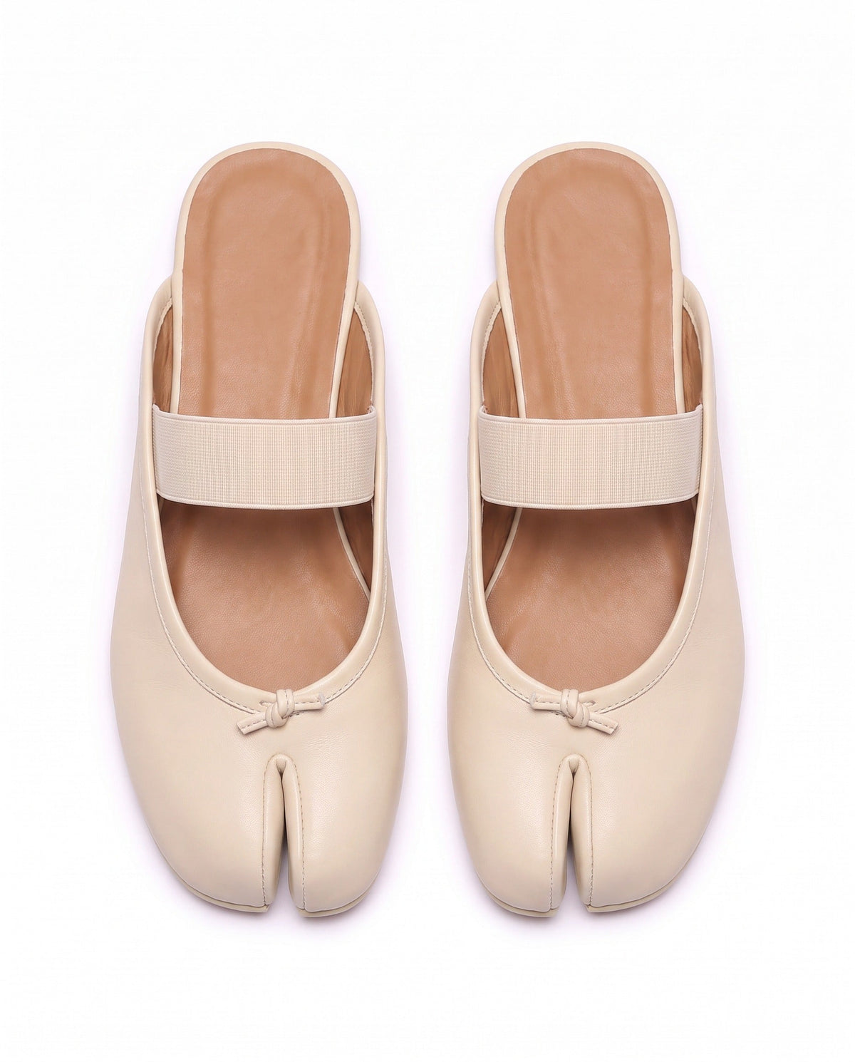 Momo Tabi Ballet Mary Jane in Cream