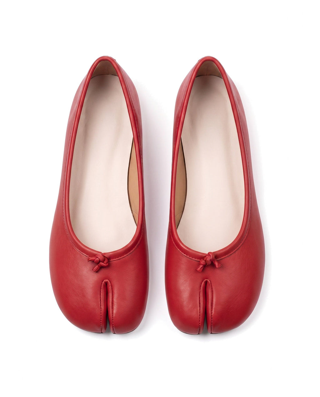 Hana Tabi Ballet Flat in Red