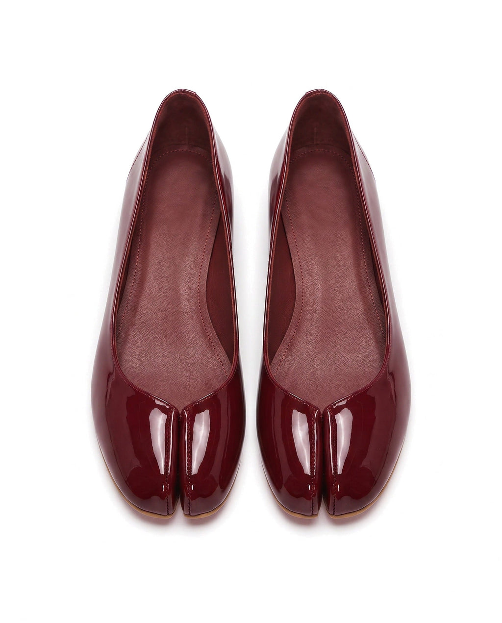 Maiko Tabi Ballet Flat in Wine