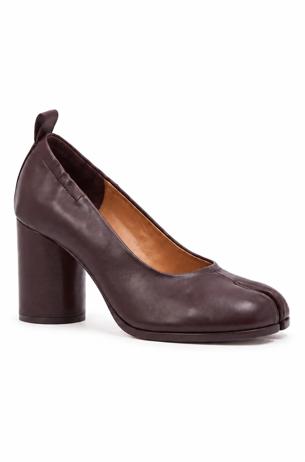 Asuka Tabi Block-Heel Pump