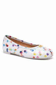 Hina Tabi Ballet Flat in Confetti — side view