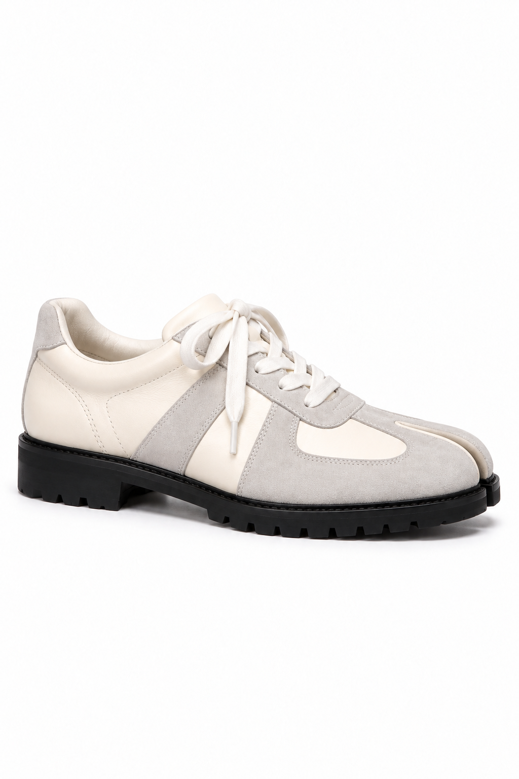 Kaoru Tabi Derby in Off White — side view