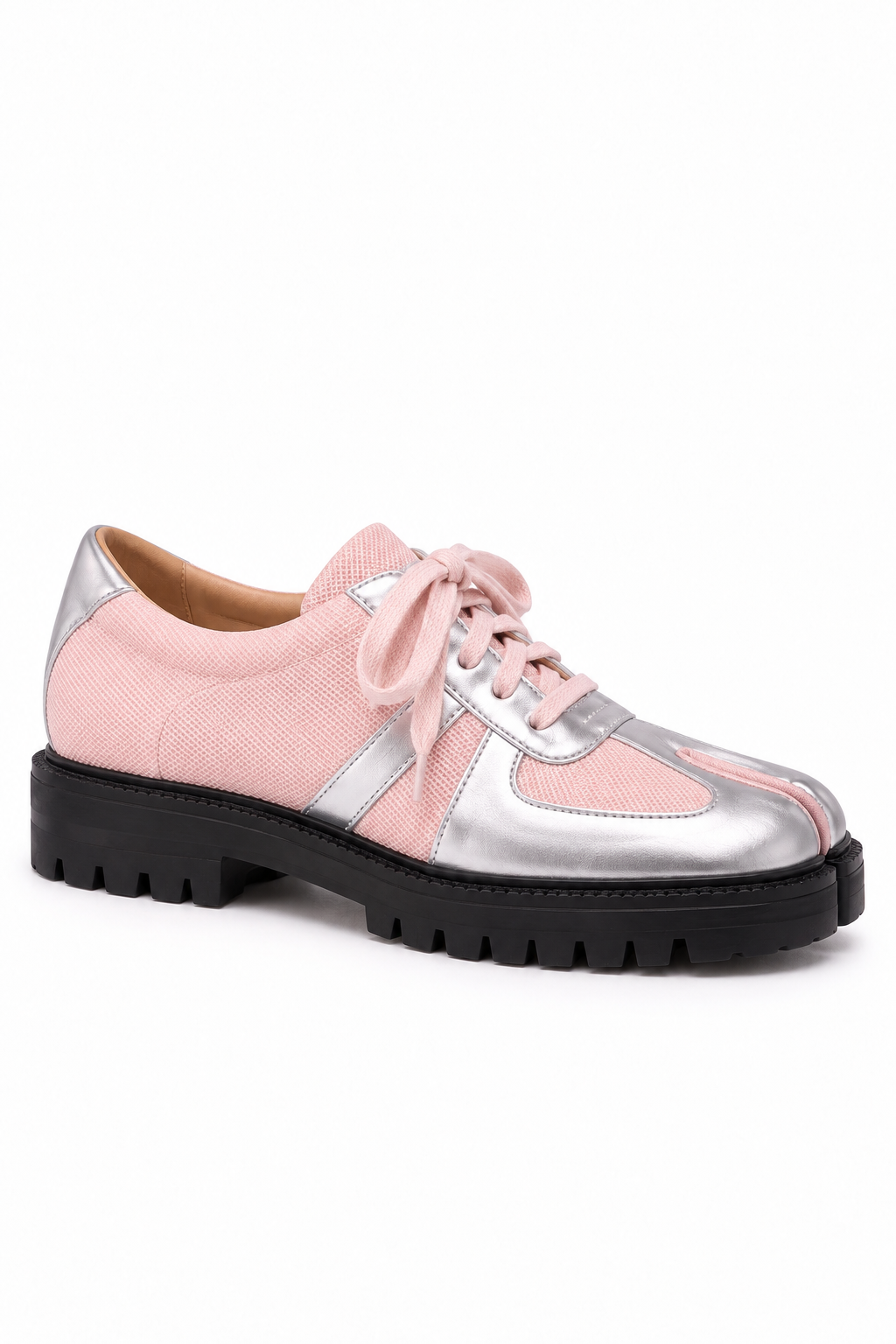 Kaoru Tabi Derby in Pink — side view