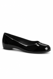 Maiko Tabi Ballet Flat in Black — side view