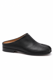 Michi Tabi Mule in Black — side view
