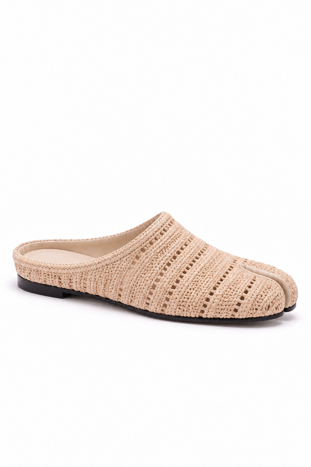 Natsumi Tabi Mule in Apricot — side view