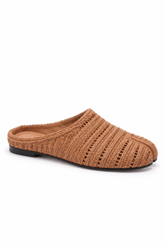 Natsumi Tabi Mule in Brown — side view
