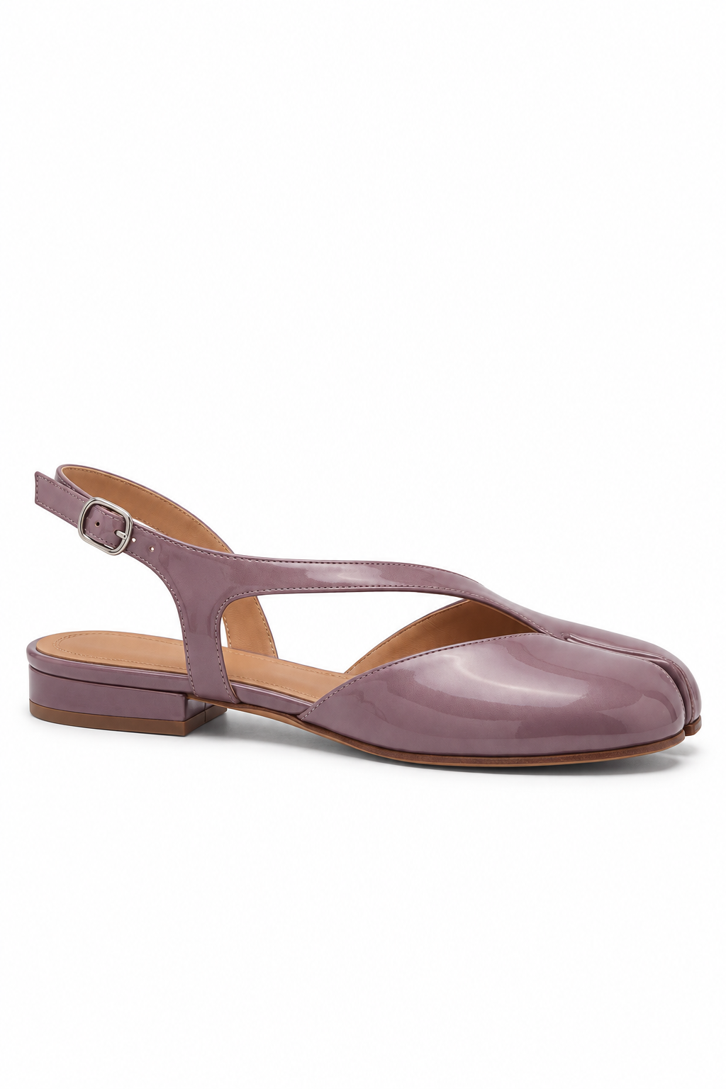 Ruri Tabi Slingback in Phantom Purple — side view