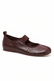 Wakana Tabi Mary Jane in Brown — side view