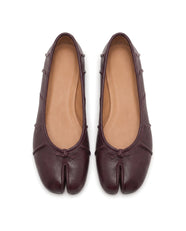 Nodoka Tabi Ballerina in Oxblood